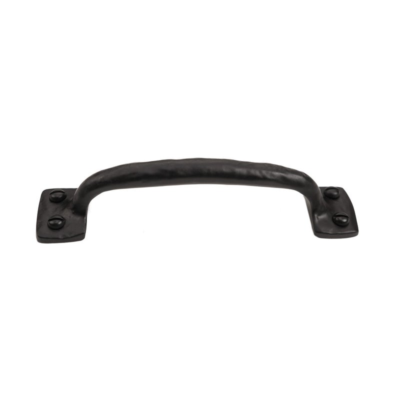 Iron Valley Hardware Iron Valley - 5-1/2" Small Pull Handle - Grab Bar - Solid Cast Iron (Single Unit) - Image 2